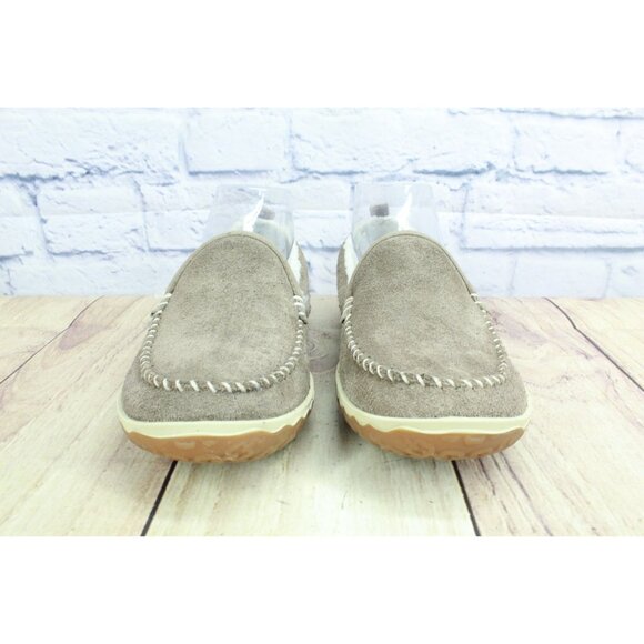 LL Bean Mountain Slippers Moccasin Dark Cement Size 6 M - Picture 3 of 9